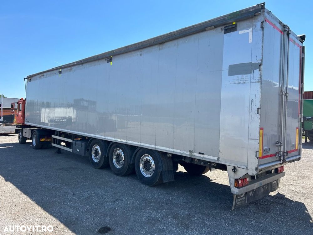 Knapen Trailers Walking Floor, Sasiu Al,axa liftanta, jante Al, Factura externa - 2