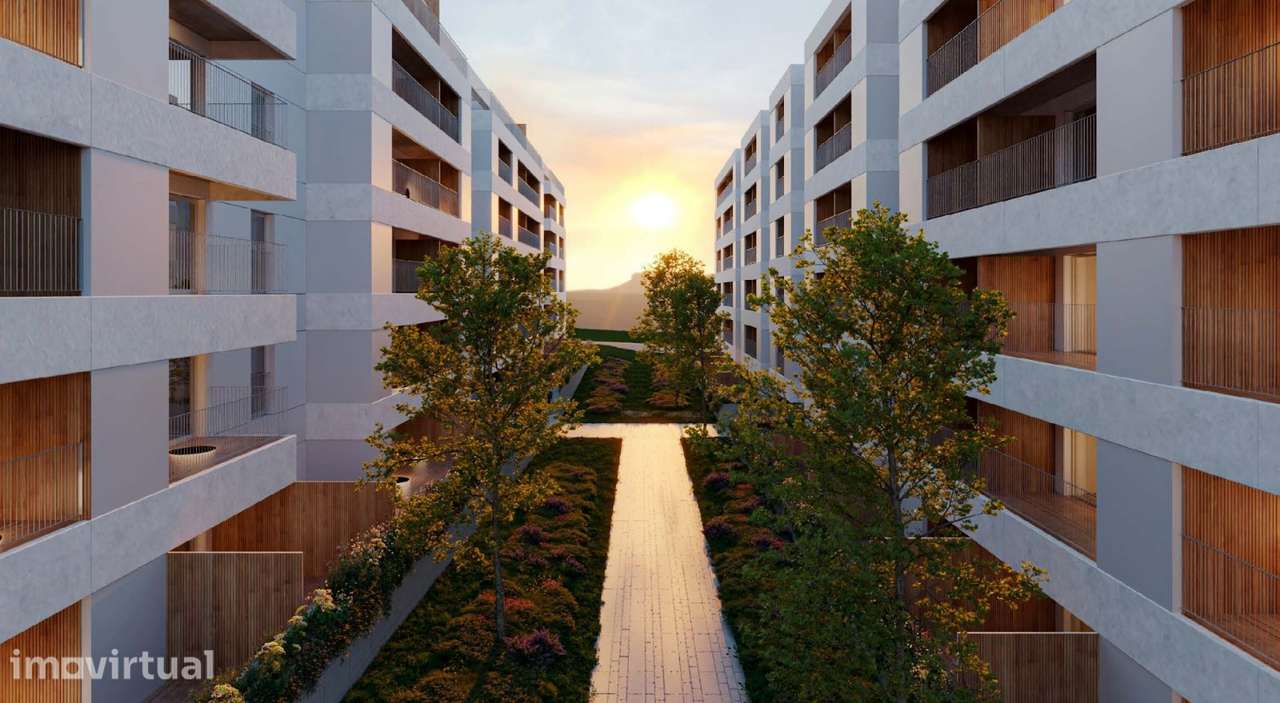 T1 Novo c/ Varanda e Lugar de Garagem em Arcozelo - Grande imagem: 4/9
