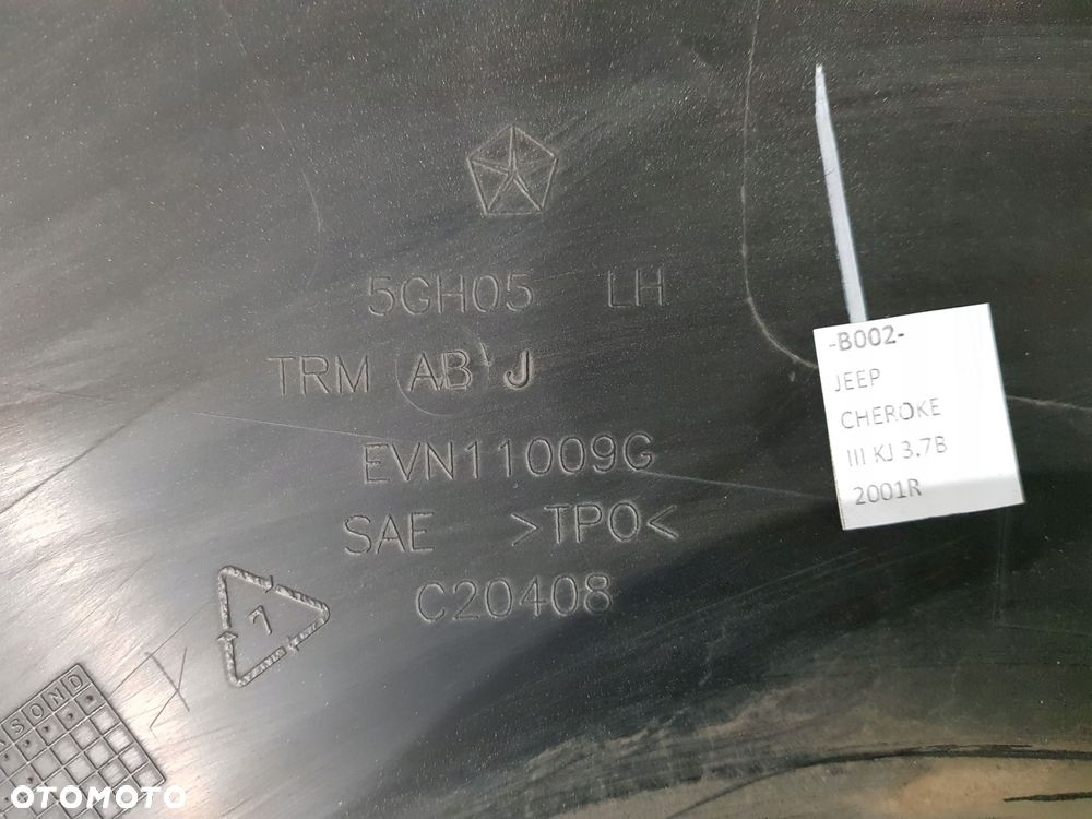 narożnik listwa błotnika lewy t. jeep cherokee kj - 11