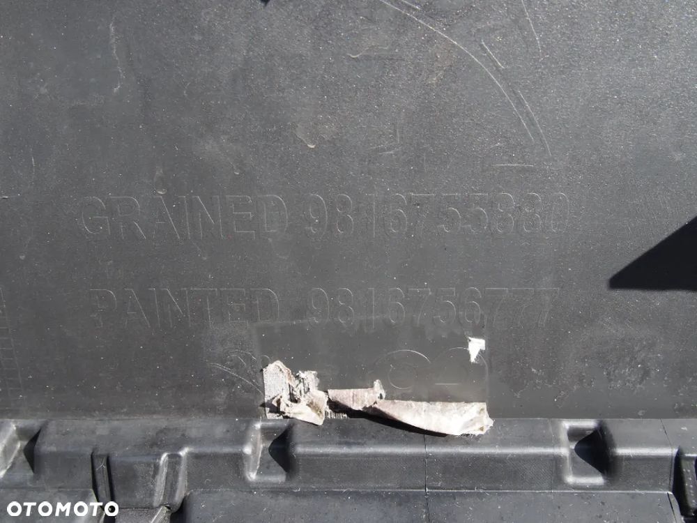 Peugeot Rifter 17r Zderzak przod przedni 2017 PDC - 6