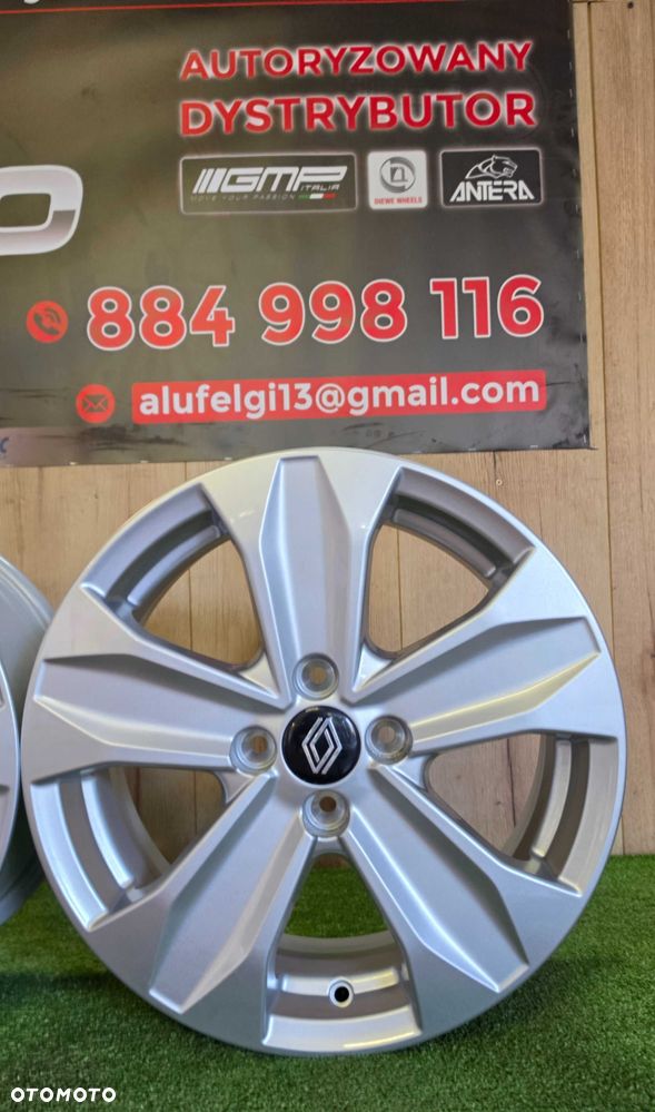Nowe oryginalne alufelgi RENAULT 16x4x100 - Captur, Clio, Megane Scenic Twingo ZOE - 8