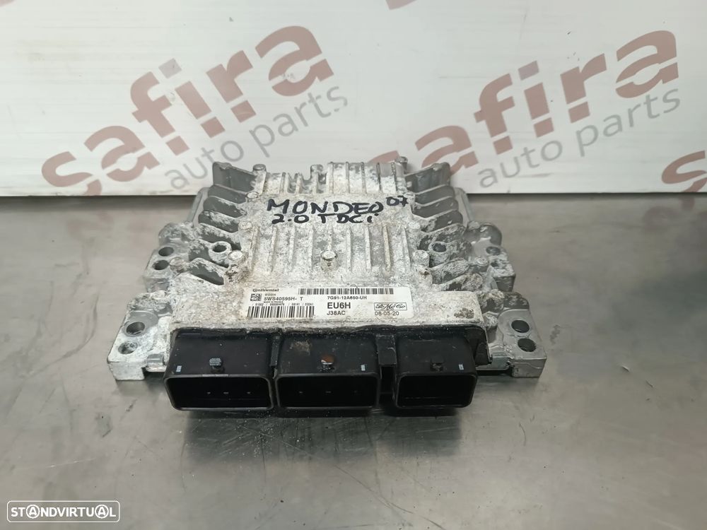 UNIDADE / CENTRALINA DO MOTOR FORD MONDEO 2.0TDCI 5WS40595H-T 7G91-12A650-UH SID206 - 1