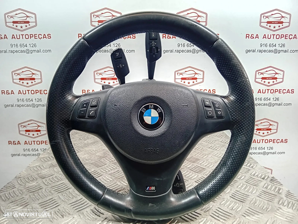Volante com Airbag BMW PACK M SERIE 3 E90 E91 E92 SERIE 1 E81 E82 E87 E88