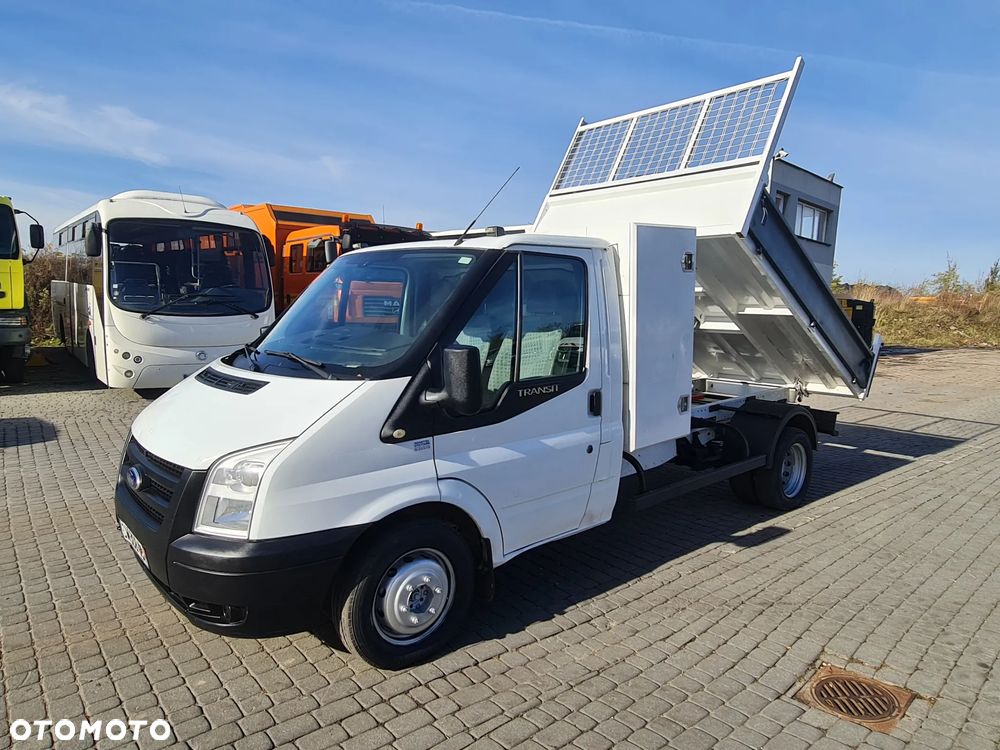 Ford Transit 2013 r. Wywrotka Bliźniak Kiper Na Bliźniaku - 3