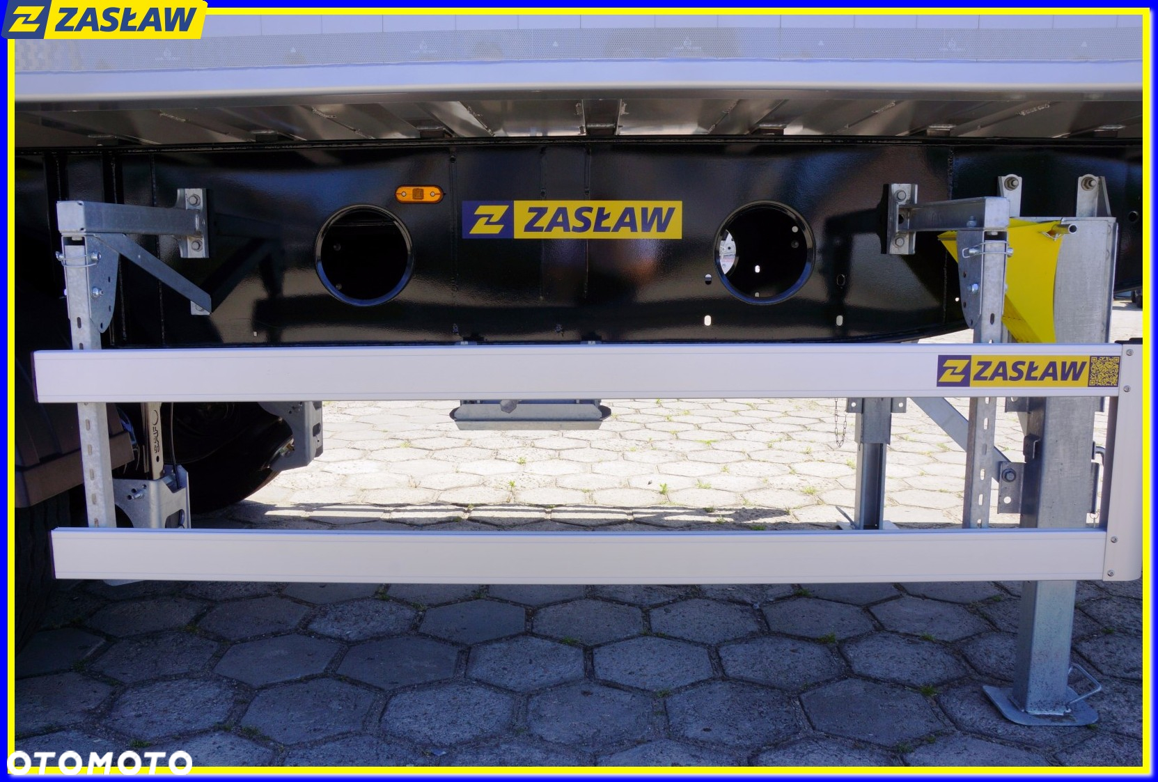 Zaslaw 45 m³ / 9,70 m naczepa wywrotka LIGHT KL-DRZWI!! - 37