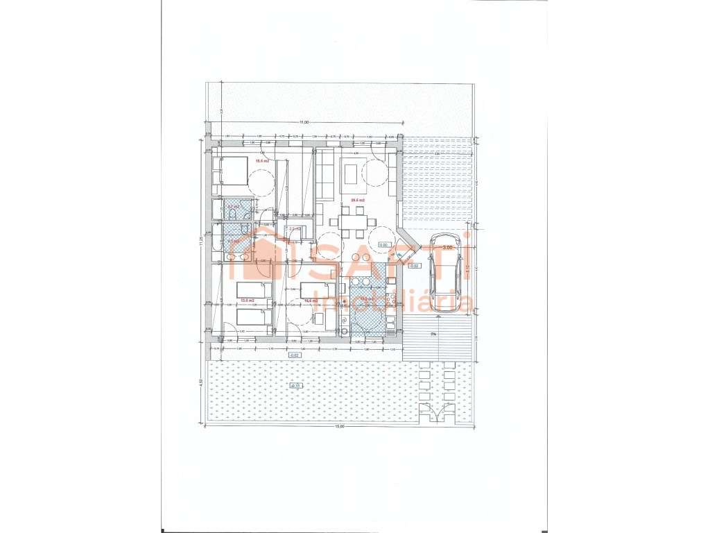 Vende-se Moradia Familiar T3 Em Projeto - Torres Novas - Grande imagem: 2/2