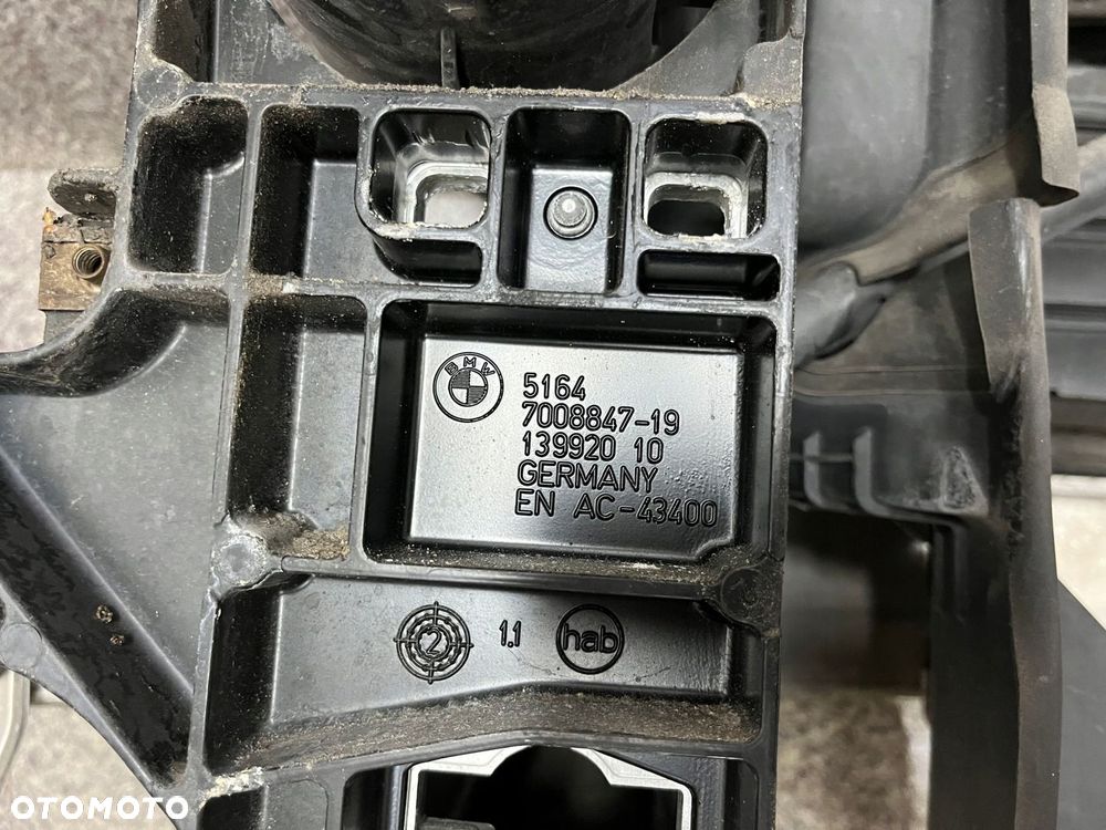 Pas przod przedni chlodnice wentylator belka zaluzja BMW E63 4.4 V8 N62 E64 - 14