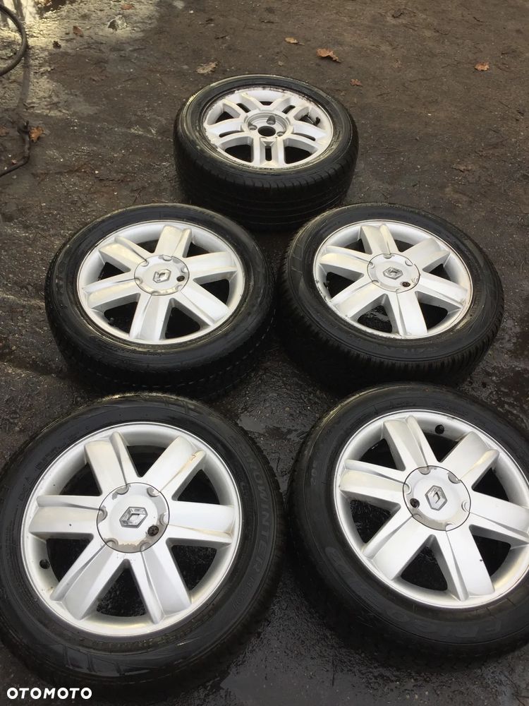 ALUFELGI 5x Koła RENAULT 16' 205/55 - Megane II - opony zimowe