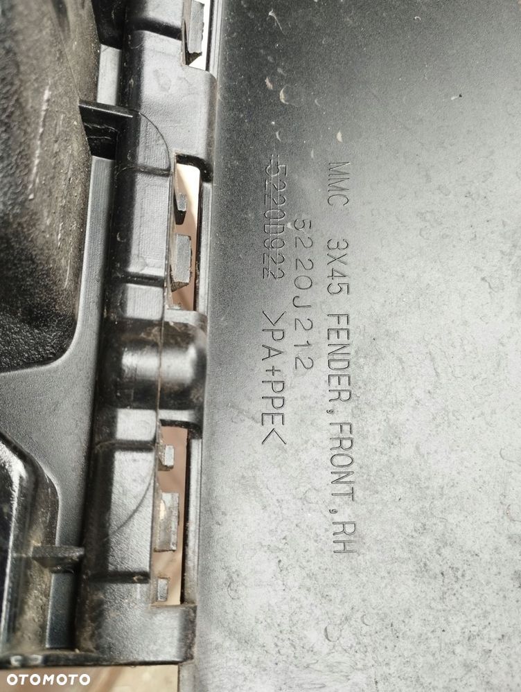 Błotnik prawy przód Mitsubishi ASX 2010-2020 - 6