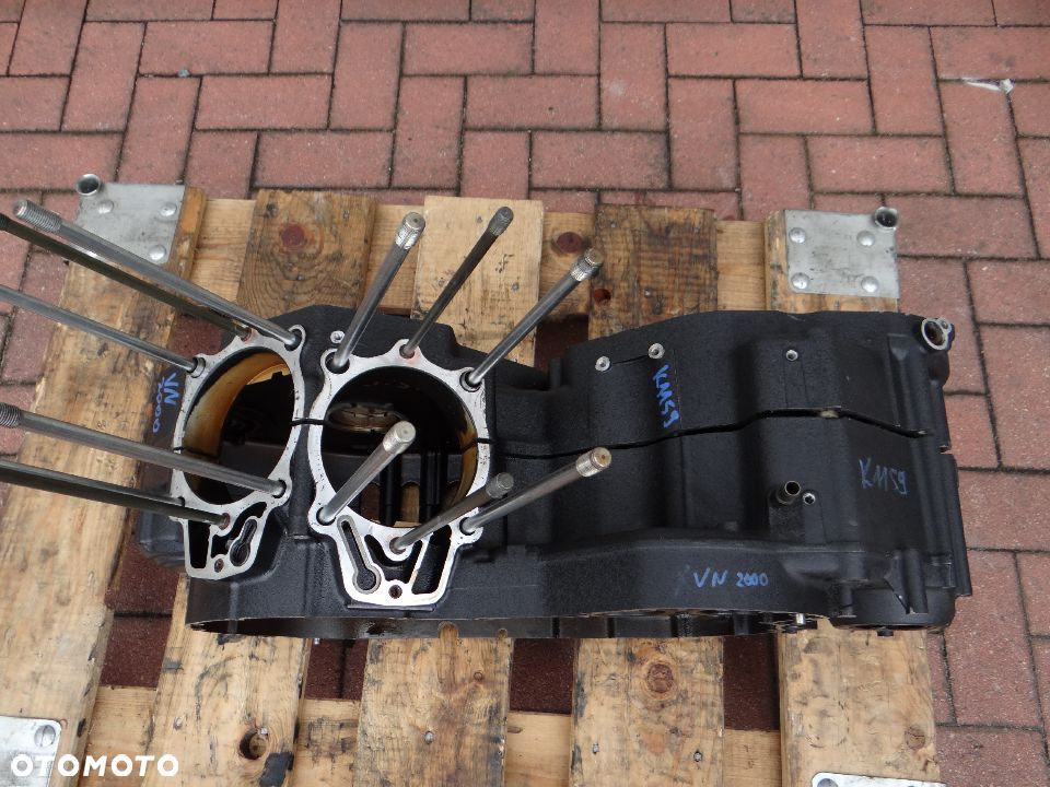 Kawasaki VN 2000 Vulcan blok kartery korpus silnika silnik K1159 - 5