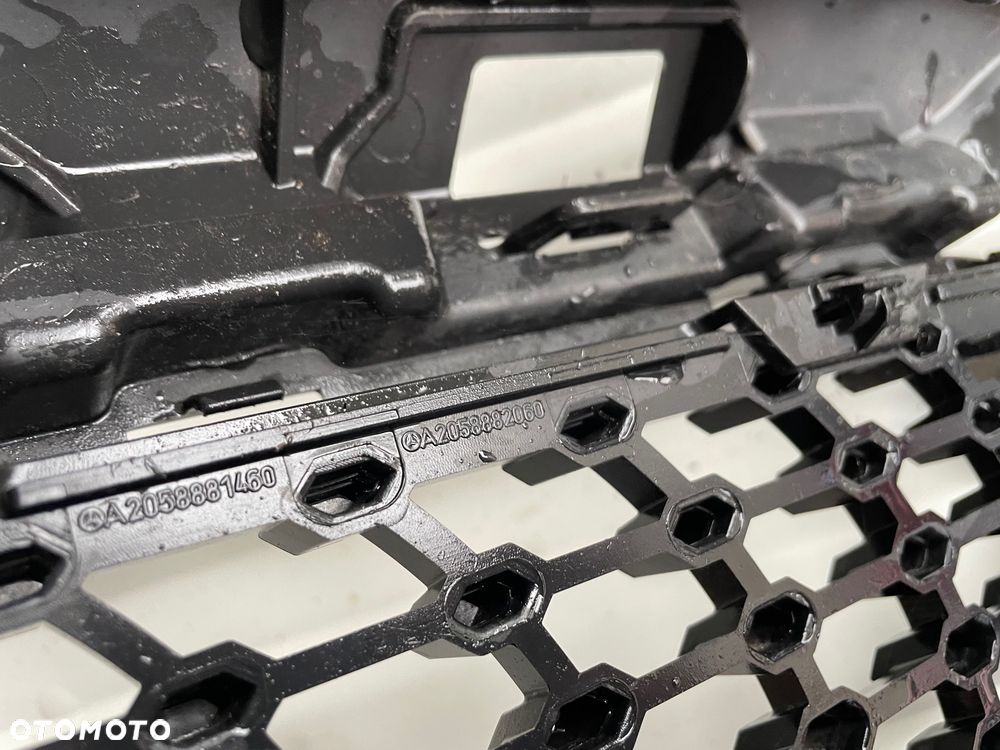 ATRAPA PRZÓD GRILL MERCEDES BENZ C KLASA W205 DIAMOND DISTRONIC A2058882060 - 14