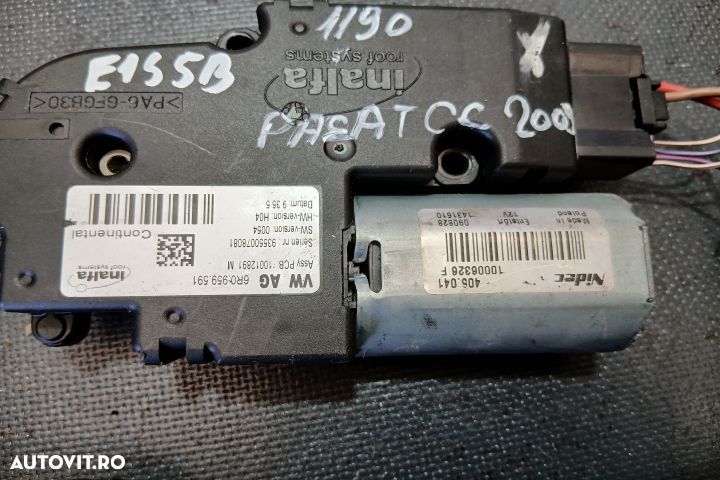 Motoras trapa 6R0959591 405041 10006326F 6R0959591 Volkswagen VW Pass - 3