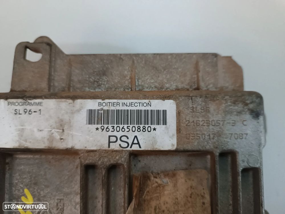 CENTRALINA DO MOTOR PEUGEOT 406 1.8 16V 9630650880 SL96-1 - 2