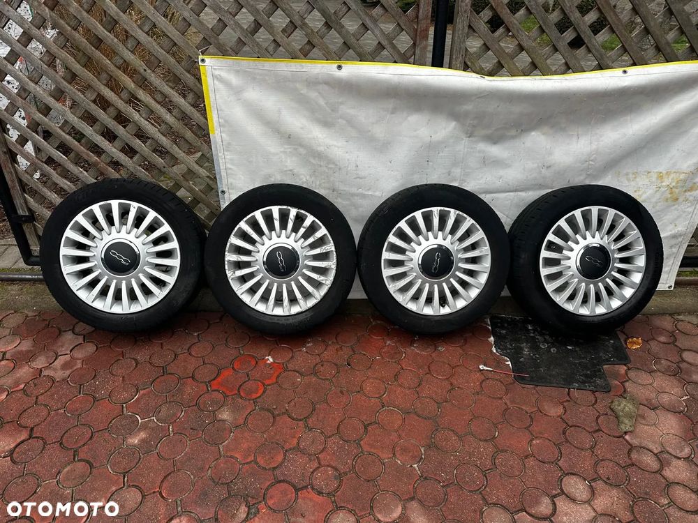 Felgi Aluminiowe Koła Opony Fiat 500 185/55 R15 - 1