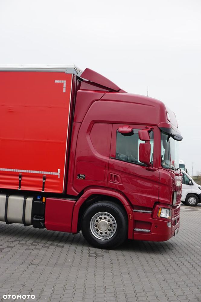 Scania P 280 / ACC / E 6 / FIRANKA + WINDA / 20 PALET / DŁ. 8,2 M / OŚ SKRĘTNA - 34