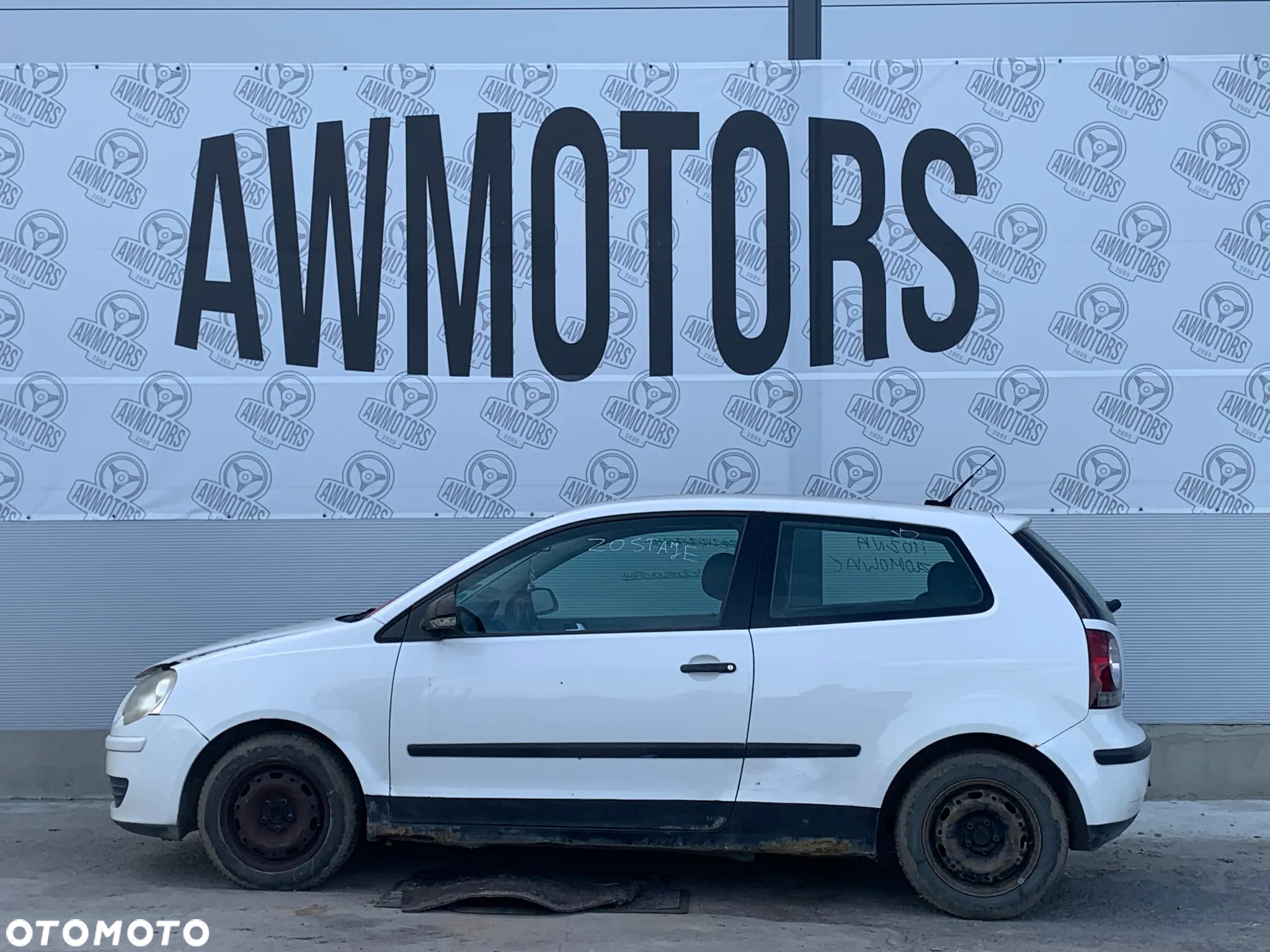 VW VOLKSWAGEN POLO 2005 *SAMOCHÓD NA CZĘŚCI* 2332  MASKA LAMPA DRZWI LUSTERKO ZDERZAK GRILL BŁOTNIK KLAPA BELKA PRAWE LEWE PRZÓD TYŁ - 3