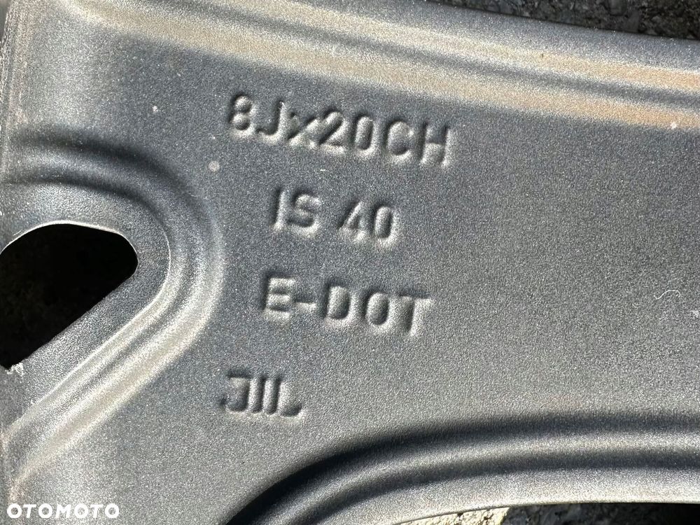 felga aluminiowa jaguar oe e-pace 8.0" x 20" 5x108 et 40 - 10
