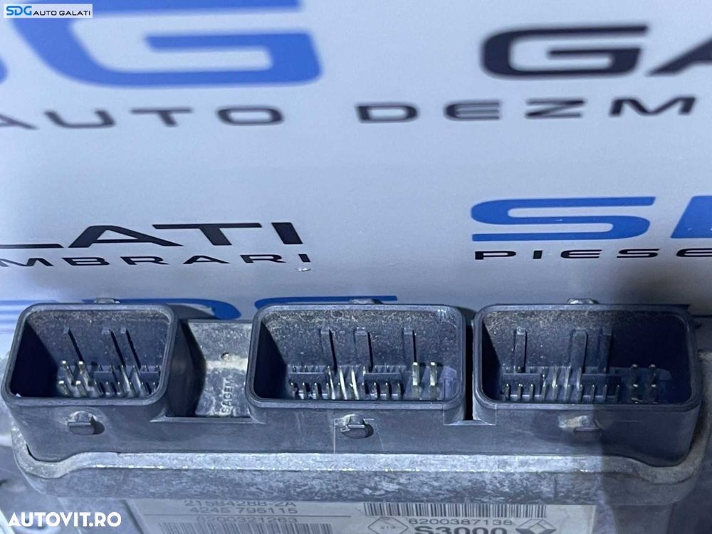 ECU Calculator Motor Renault Scenic 2 2.0 16V 2003 - 2009 Cod 8200321263 8200387138 51584288-2A [L2557] - 3