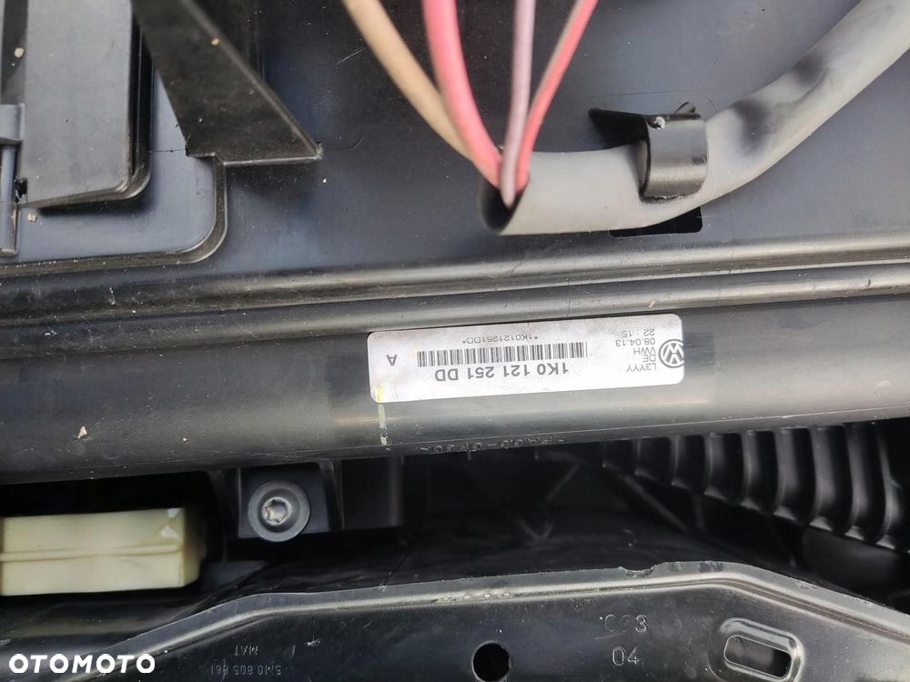 PAS PRZEDNI KOMPLET CHŁODNIC WENTYLATOR VW GOLF PLUS LIFT 2.0 TDI 2008-2014 - 12
