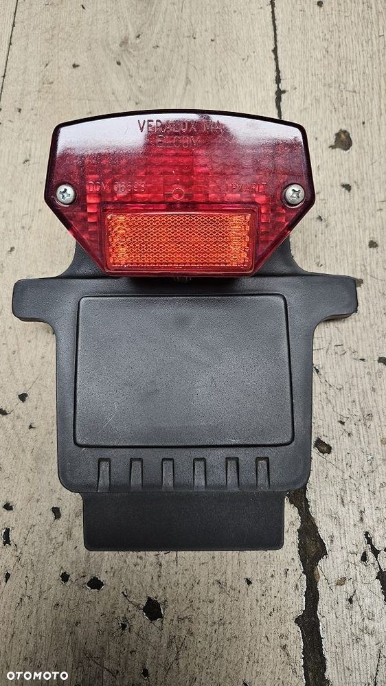 Lampa tył Veralux MA Elcom uchwyt tablicy KTM GS 250 - 2