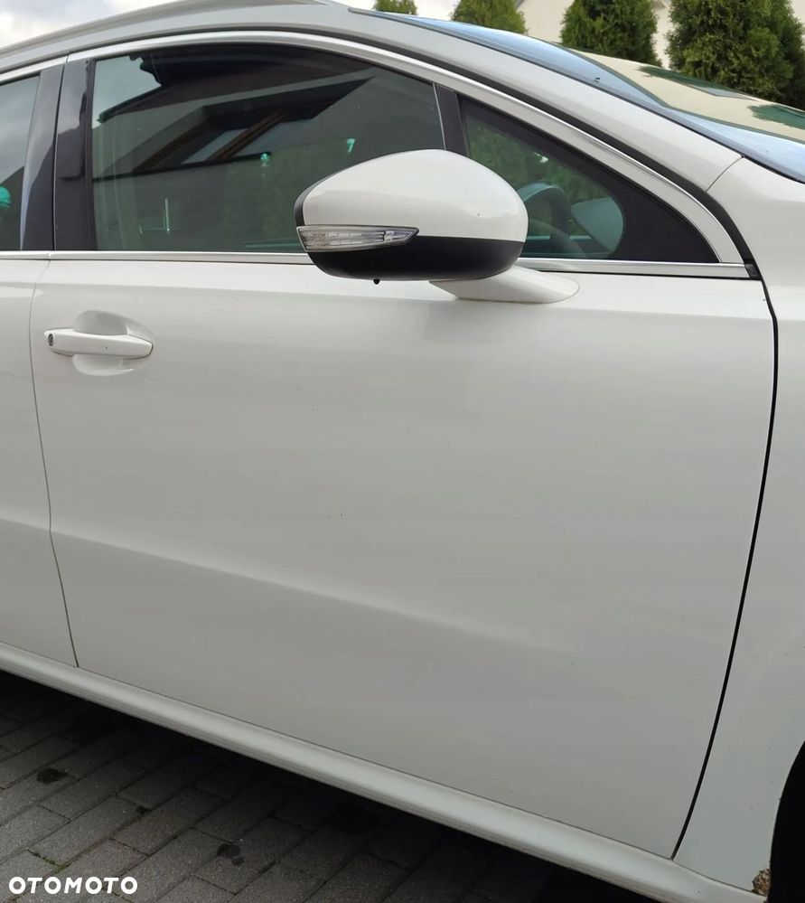 peugeot 508 1 i lift 15-18 drzwi prawe przednie prawy przód białe ewpb - 3