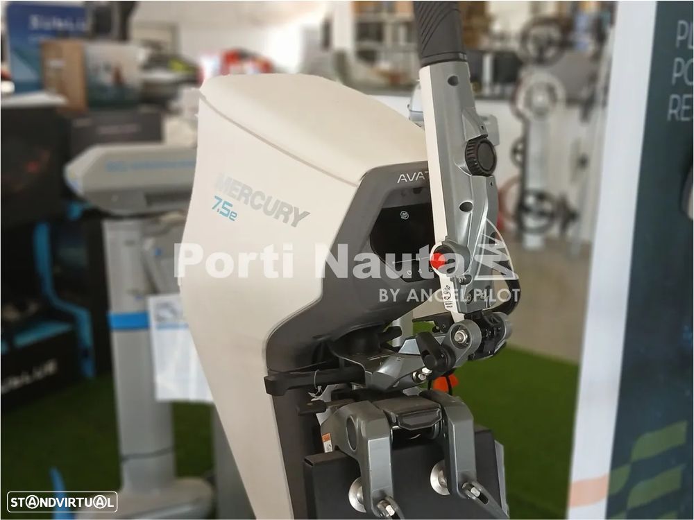 Motor fora de borda elétrico Mercury Avator 7.5E ML - 5