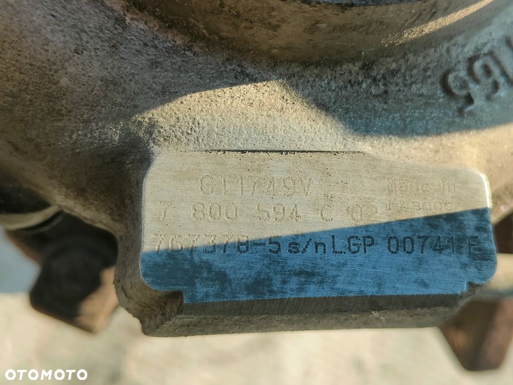 BMW E87 E90 E60 F10 F11 2.0d Turbosprężarka 7800594 Gwarancja Stan BDB - 8