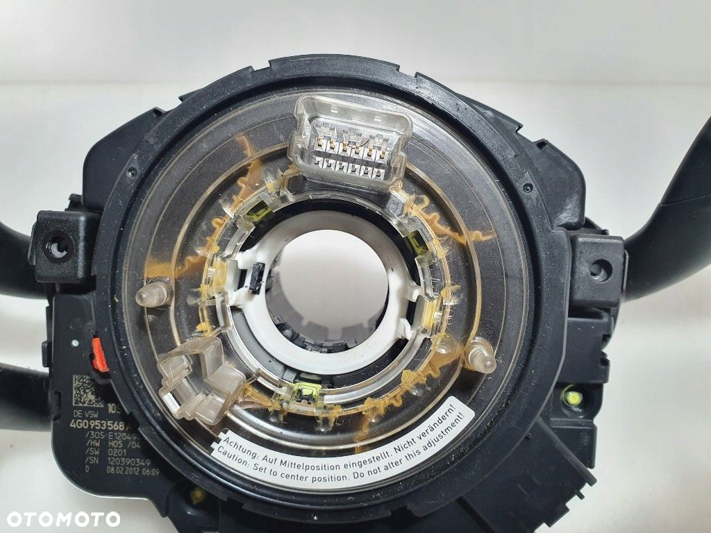 AUDI A6 C7 A7 4G0953502A PRZEŁĄCZNIK ZESPOLONY MANETKI TAŚMA MODUŁ AIRBAG - 5