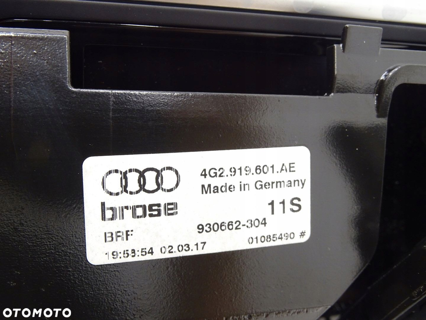 EKRAN MONITOR WYŚWIETLACZ LCD NAWIGACJI WINDA AUDI A6 C7 LIFT 4G2919601AE - 6