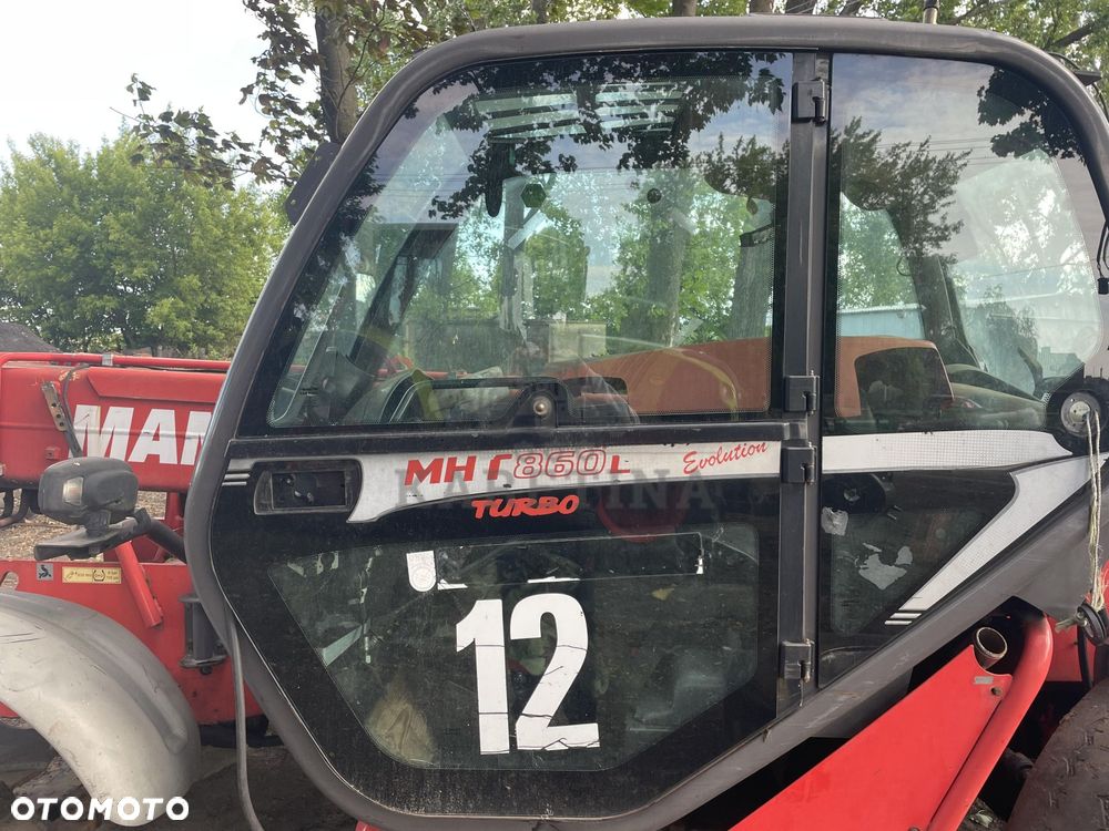Manitou MHT 860  - części - błotniki drzwi kabina - 1