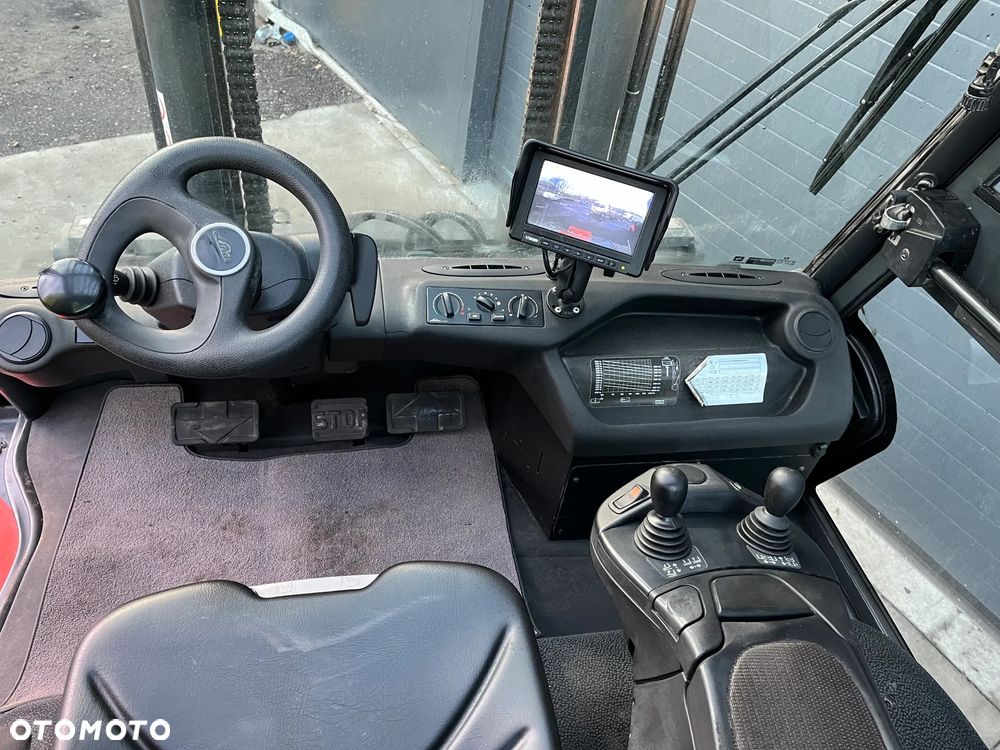 Linde H60 H70 H80 Gaz 3 butle Klima Pozycjoner Przesuw boczny 2 kamery - 23