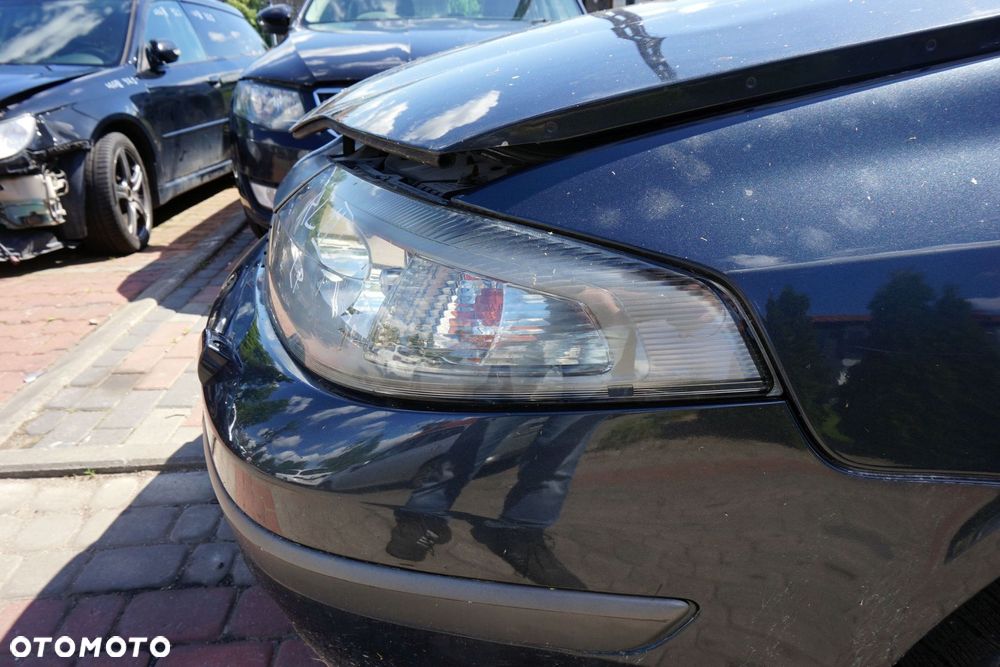 MASKA ZDERZAK BŁOTNIKI LAMPY LAGUNA II PH1 TEB66  RENAULT 2001-2005 SZARY PRZÓD KOMPLETNY - 14