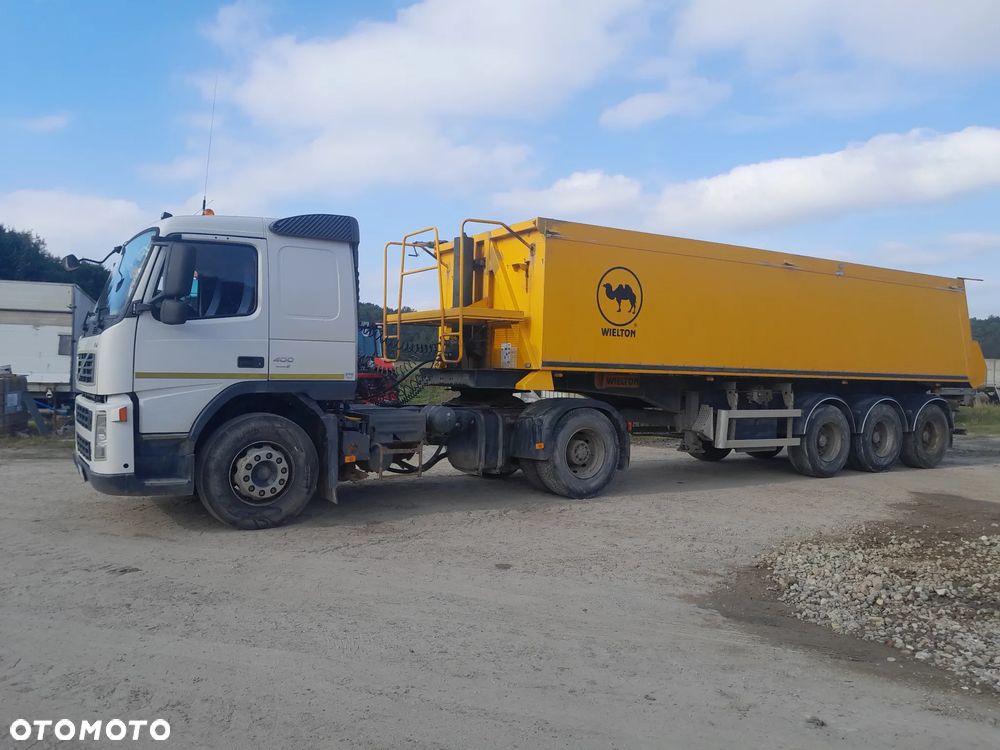 Volvo FM 400 + Naczepa Wielton Wywrotka - 1