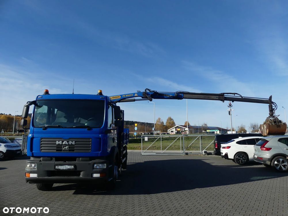 MAN TGM 18.240 / WYWROTKA + HDS / ŁYŻKA / DOKA / DŹWIG / - 5