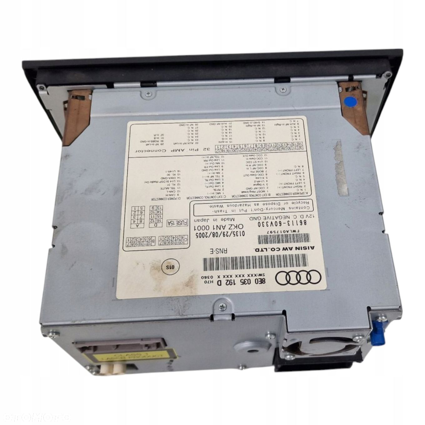 AUDI A4 B7 NAWIGACJA NAVIGATION PLUS 8E0035192D - 3