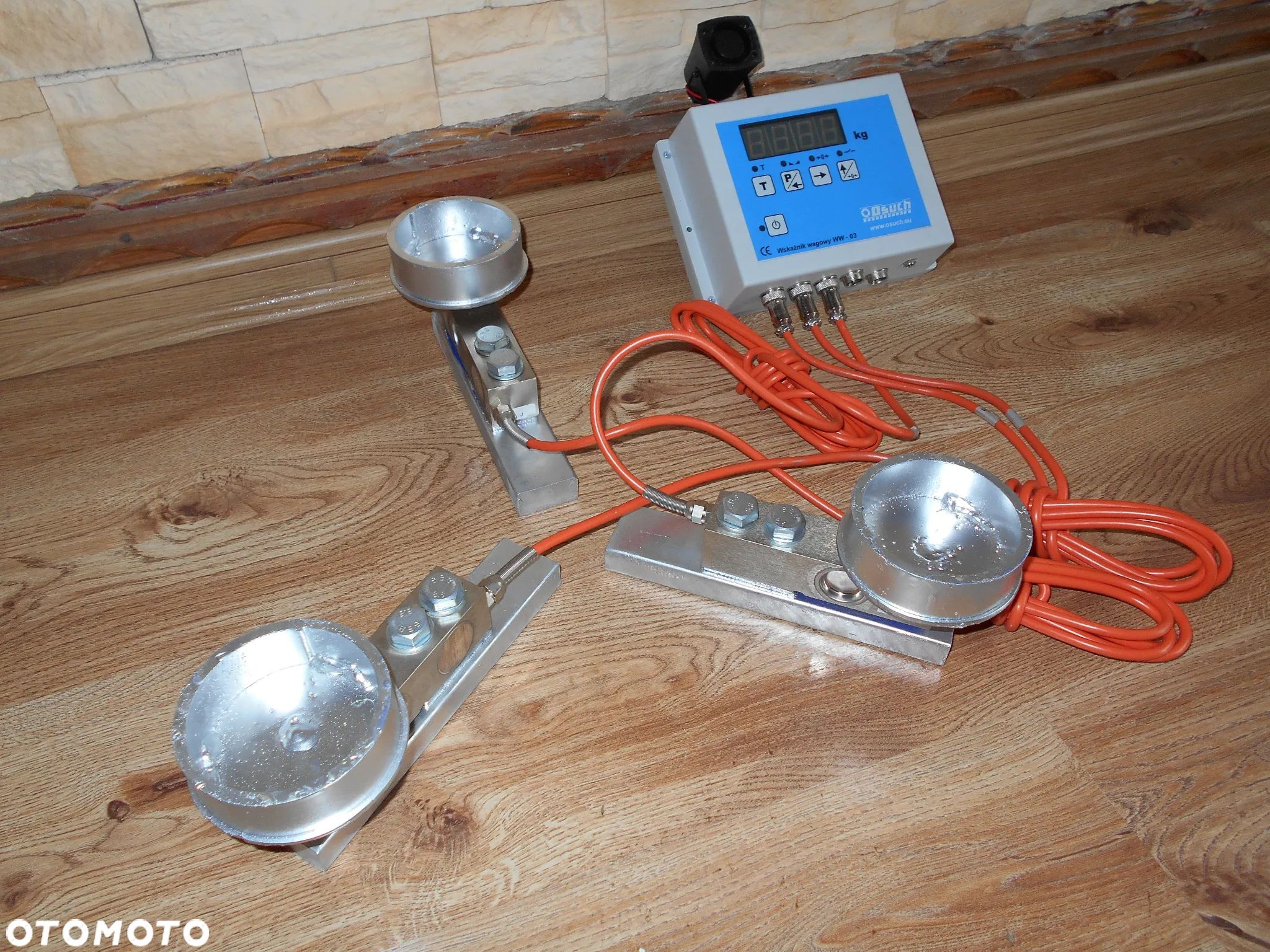 Waga elektroniczna - miernik WW 3 OSUCH pod mieszalnik do pasz 3-czujnikowa - 1