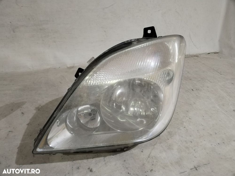 Far stanga, Mercedes Sprinter W906, 2007, 2008, 2009, 2010, 2011, 2012. - 1