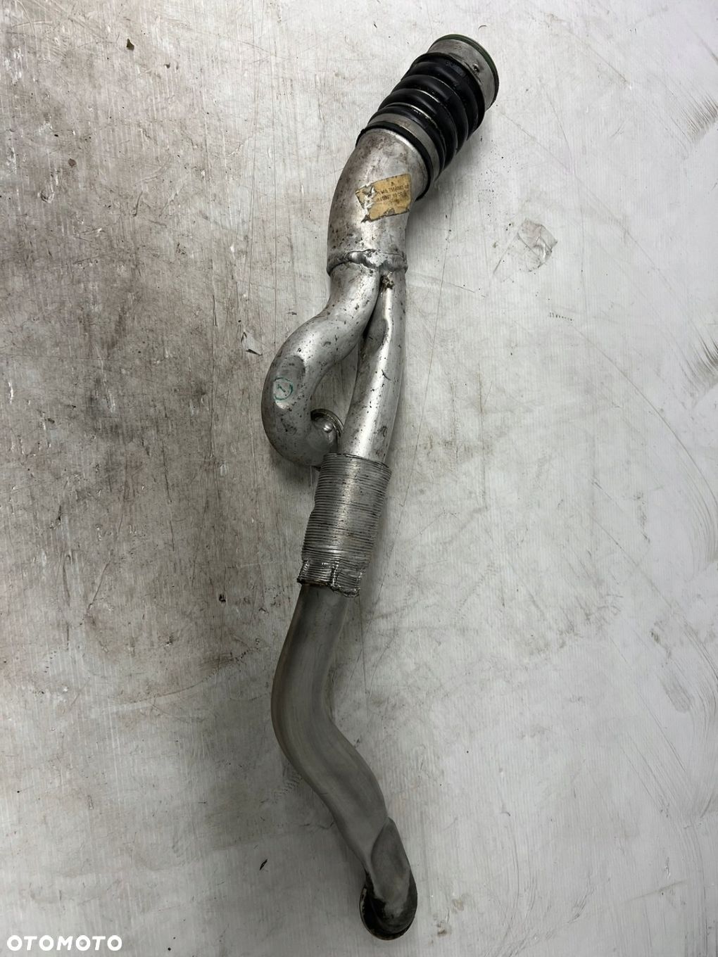 BMW e90 e92 E91 335i n54b30a N54 7556552 przewód rura intercoolera - 1