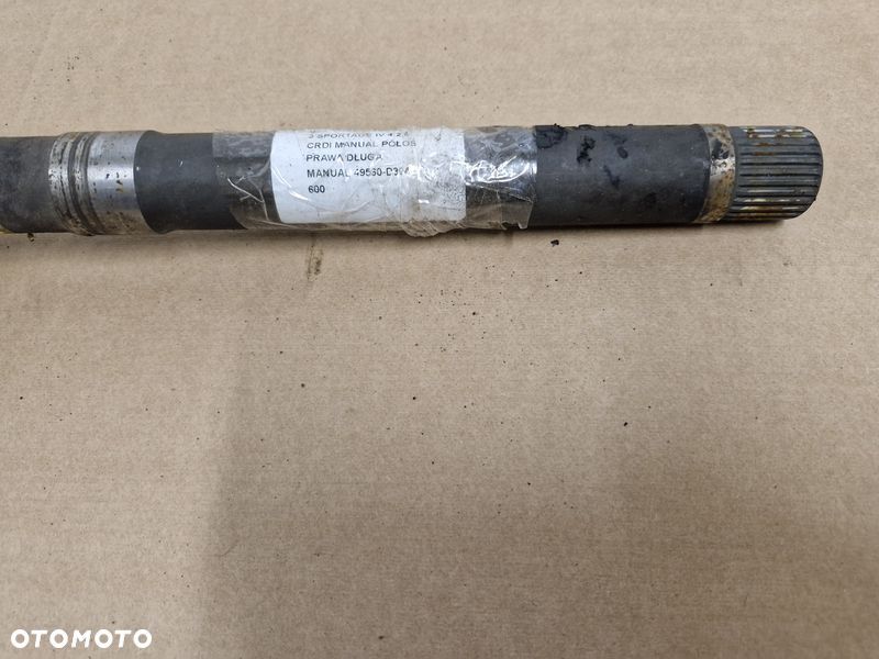 HYUNDAI TUCSON 3 III SPORTAGE 4 IV 2.0 CRDI PÓŁOŚ PRAWA DŁUGA MANUAL 49560-D3040 - 5