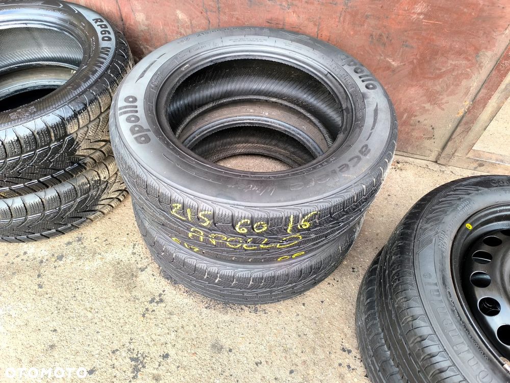 215/60R16 Opony Zimowe Zima APOLLO ACELERE WINTER 6mm Legnica ALU-RAD 215/60 - 4
