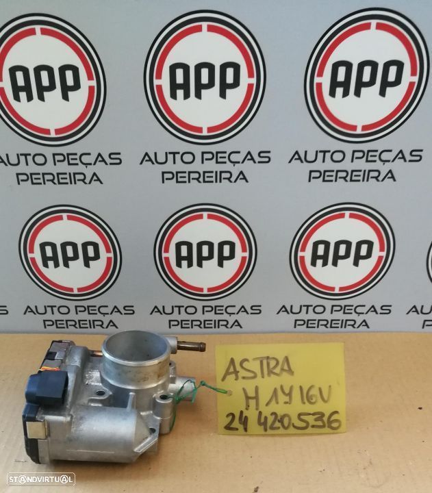 Borboleta de admissão Opel Astra H 1.4 16V, ref 24420536. - 1