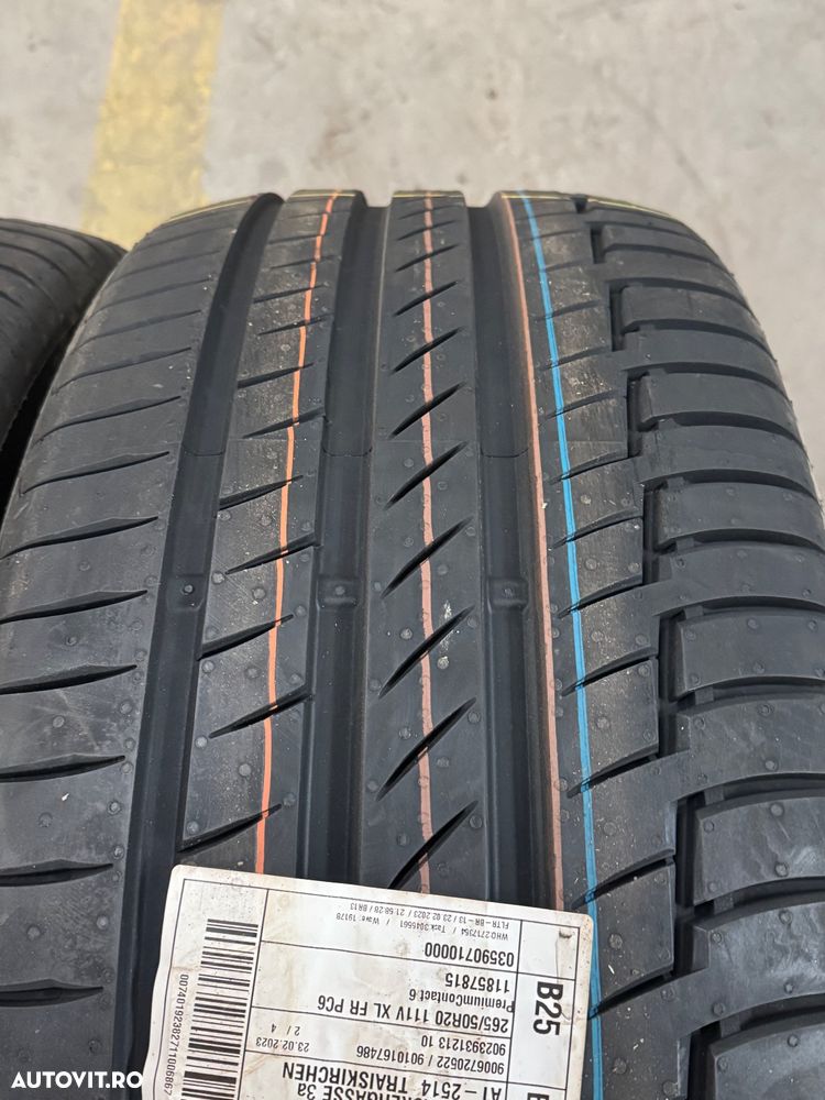 Vând 2 anvelope 265/50/20 continental de vară noi - 3