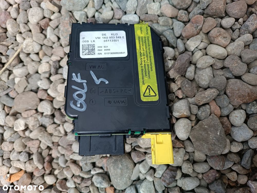VW SEAT SKODA AUDI MODUŁ CZUJNIK KĄTA SKRETU 1K0953549E - 1