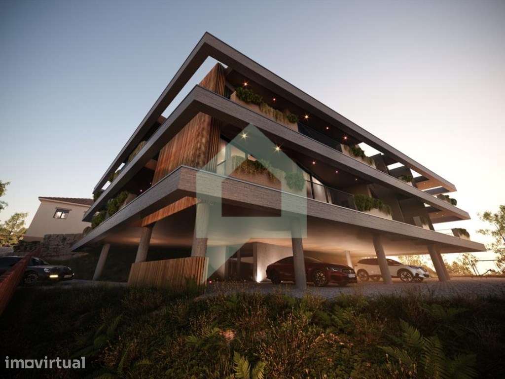 Apartamento T2 no edificio Gil Vicente em Vila Frescaínha (S. Pedro... - Grande imagem: 2/4