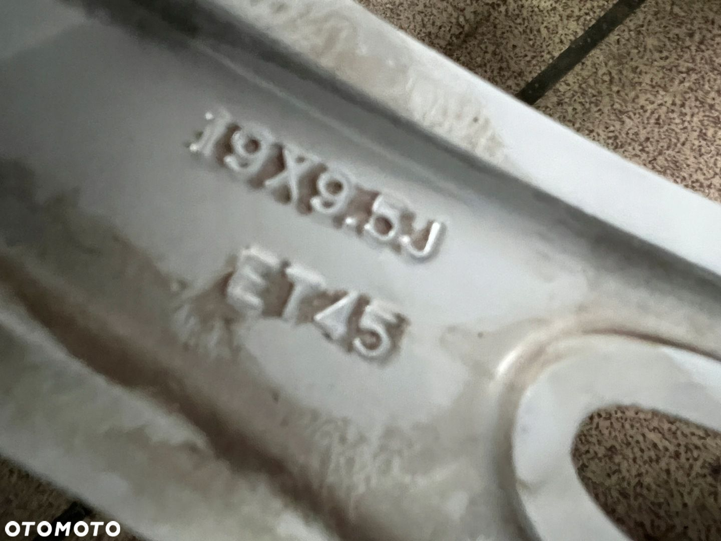 TESLA MODEL Y 20- FELGA ALUMINIOWA 19 9,5J ET45 5X114,3 PROSTA - 5