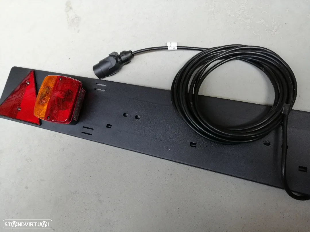 Placa de reboques e atrelados suporte de matricula NOVA - 2