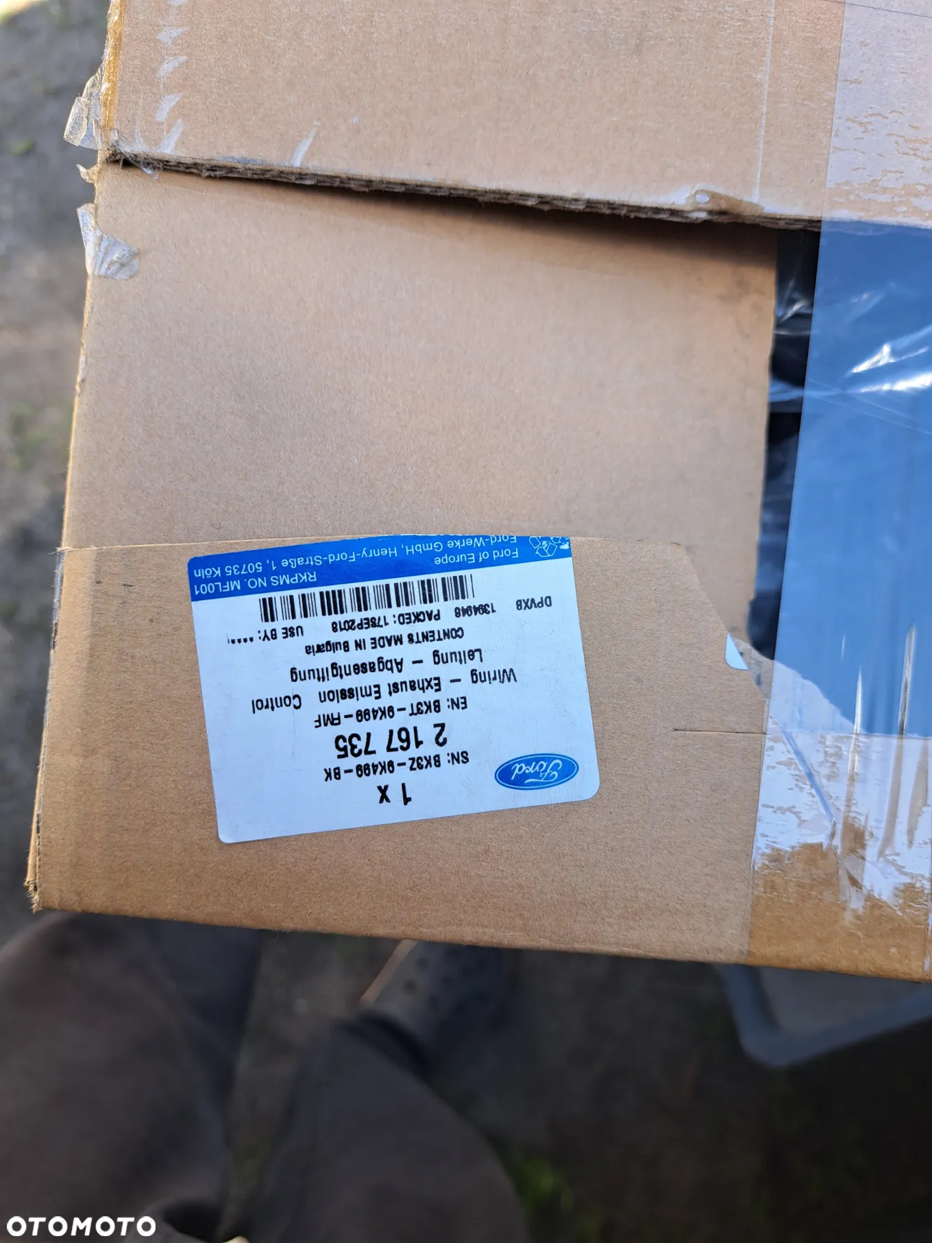 instalacja wiązka Ford Transit MK-8 Custom BK3T-9K499-FMF 2167735 BK2T-14A175-AA BK2T-14B144-AA skrzynka bezpieczników BSI Exhaust Emission control - 13