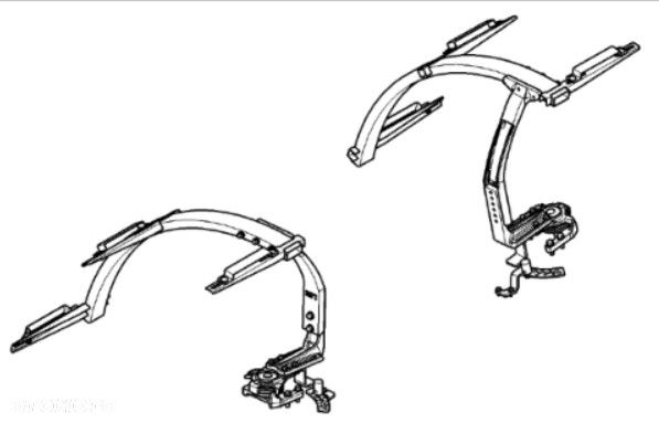 Szerokie błotniki przednie John Deere 7280R - 1