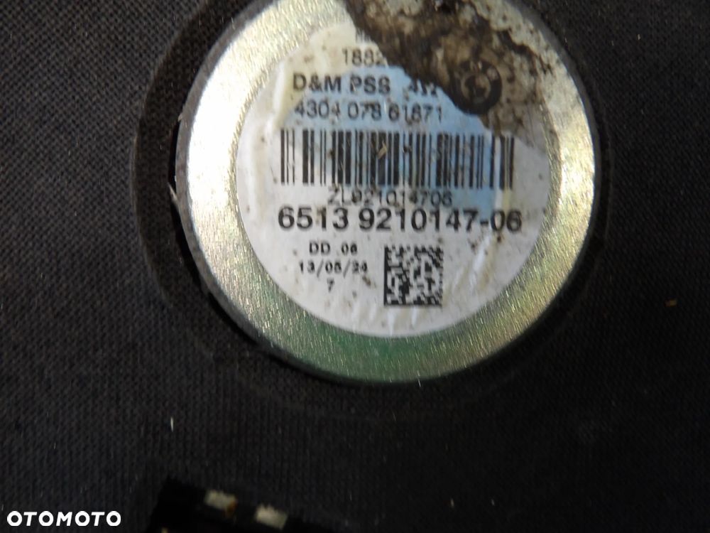 BMW -F20,F30 - GŁOŚNIKI NISKOTONOWE - PRAWY I LEWY - 9210147  9210148 - 7