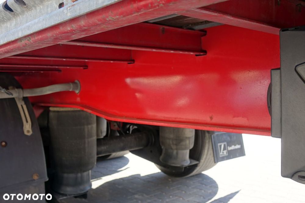 LeciTrailer PLATFORMA / MEGA / OSIE SAF / PODŁOGA WZMACNIANA - SZYNA-DESKA - 22